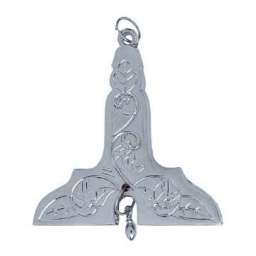 Blue Lodge Senior Warden Masonic Jewel – Authentic Blue Lodge Officer Jewel | Silver-Plated Masonic Regalia for Lodge Installations | Zeebro