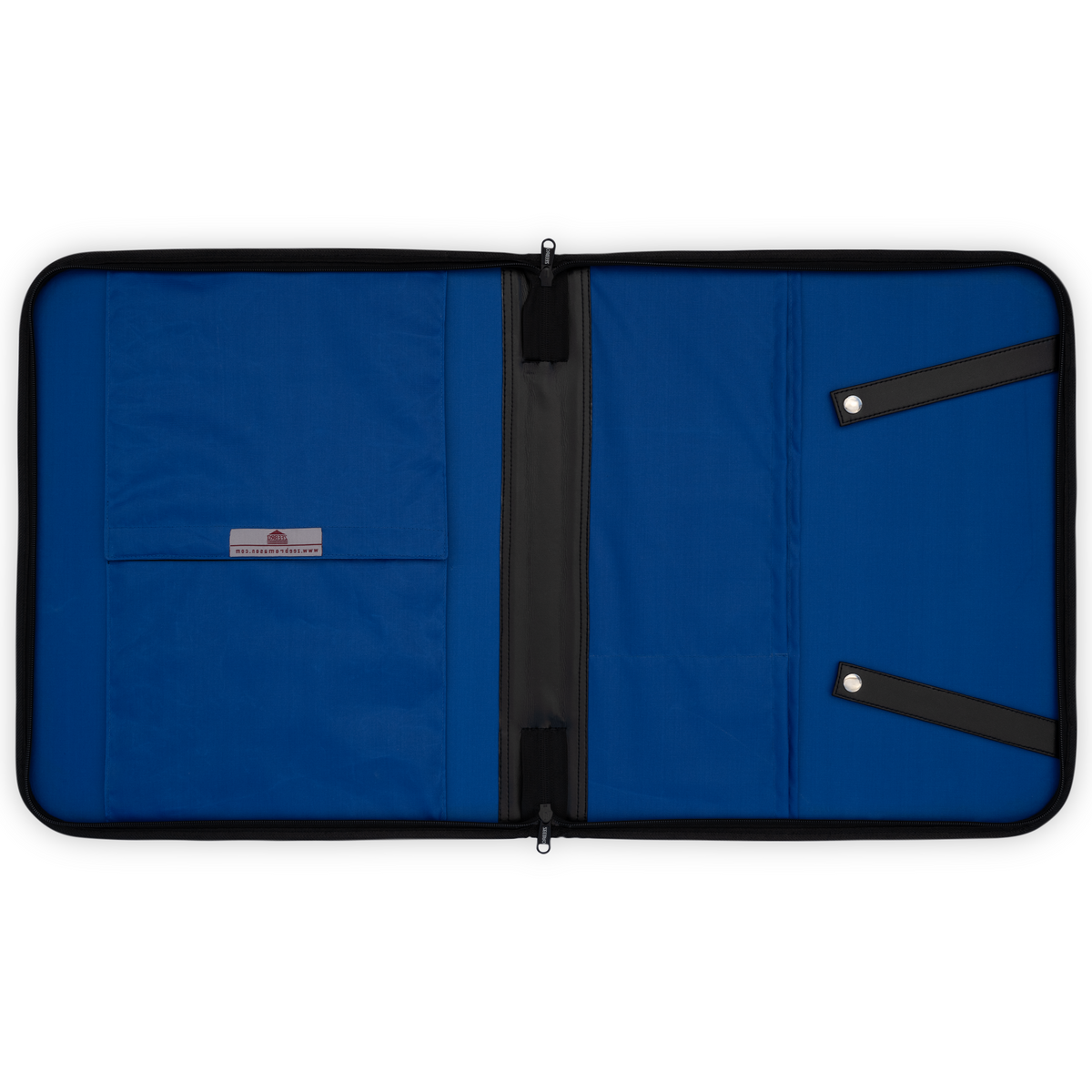 Black Faux Leather Apron Case with Master Mason Emblem