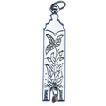 Junior Warden Jewel – Plumb, silver Masonic officer jewel