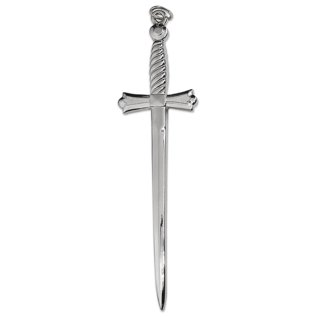 Tyler Jewel – Sword, silver Masonic officer jewel