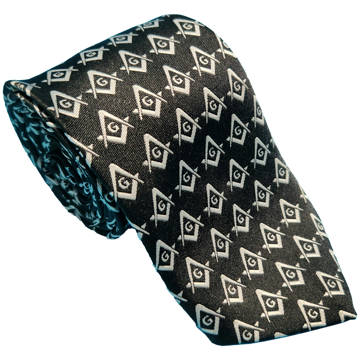Classic Masonic Black Tie – Essential Lodge Accessory – Master Mason Essentials Bundle