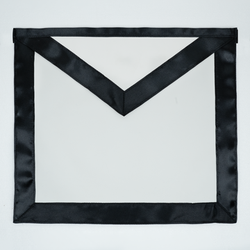 Masonic Funeral Apron, Lambskin