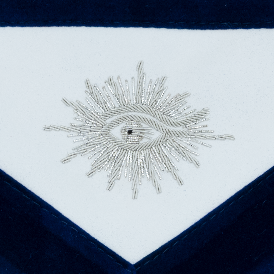 Customized Past Master Blue Lodge Apron (George Cox)