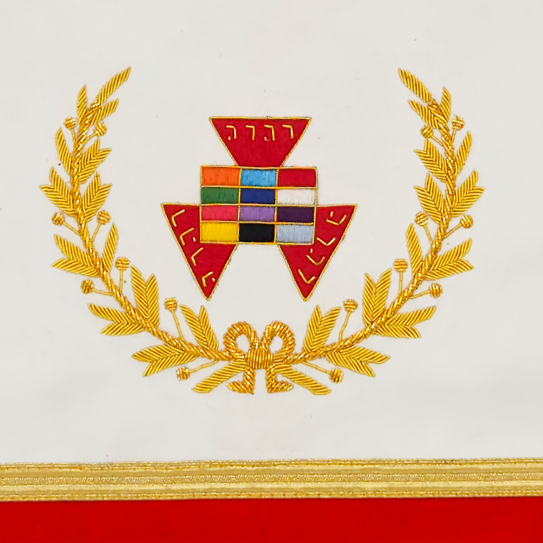 Royal Arch Past High Priest Apron – Handcrafted York Rite Masonic Regalia in Gold Bullion
